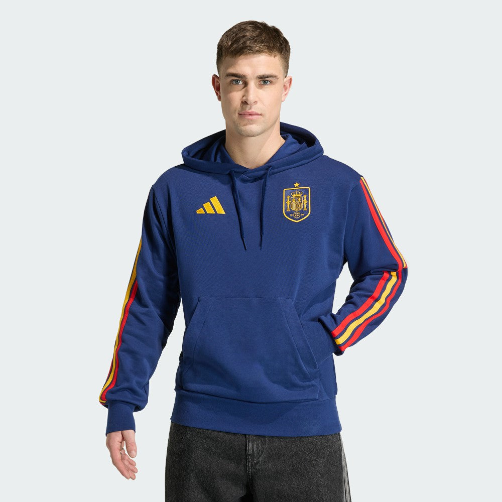 Spain National Team FIFA x World Cup 2026 Alphaskin Tri-Blend Hoodie - Navy | Adidas for sale