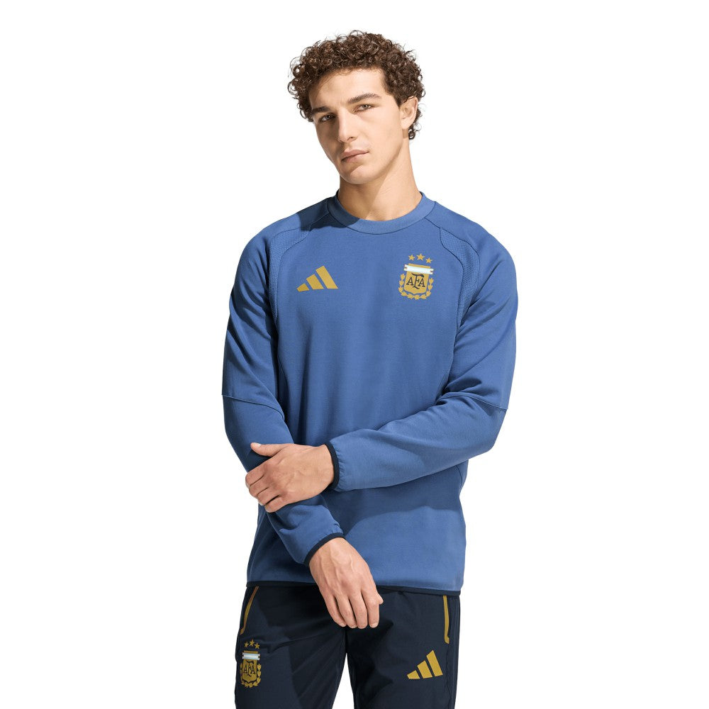 Argentina National Team FIFA x World Cup Tiro Travel Sweatshirt - Blue | Adidas for sale
