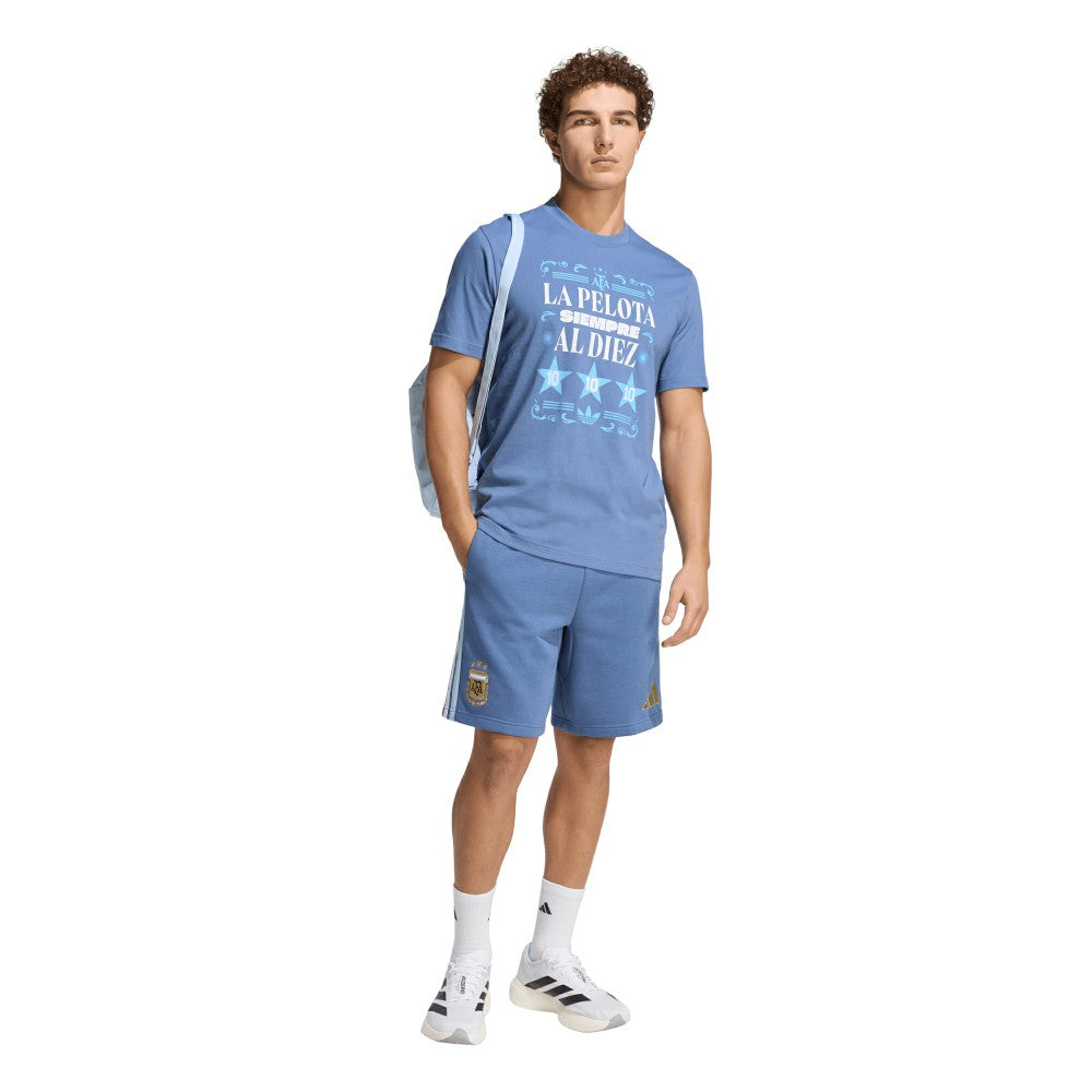 Argentina National Team FIFA x World Cup 2022 Winners Amply T-Shirt - Blue | Adidas shop