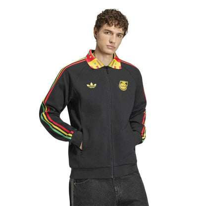 Jamaica National Team Anthem Full-Zip Jacket - Black | Adidas outlet