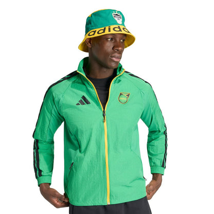 Jamaica National Team Anthem Full-Zip Jacket - Green | Adidas online