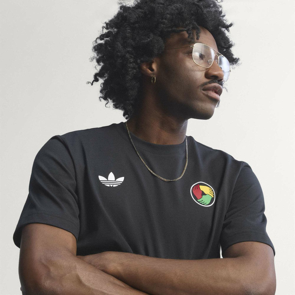 Jamaica National Team x Bob Marley Originals T-Shirt - Black | Adidas cheap