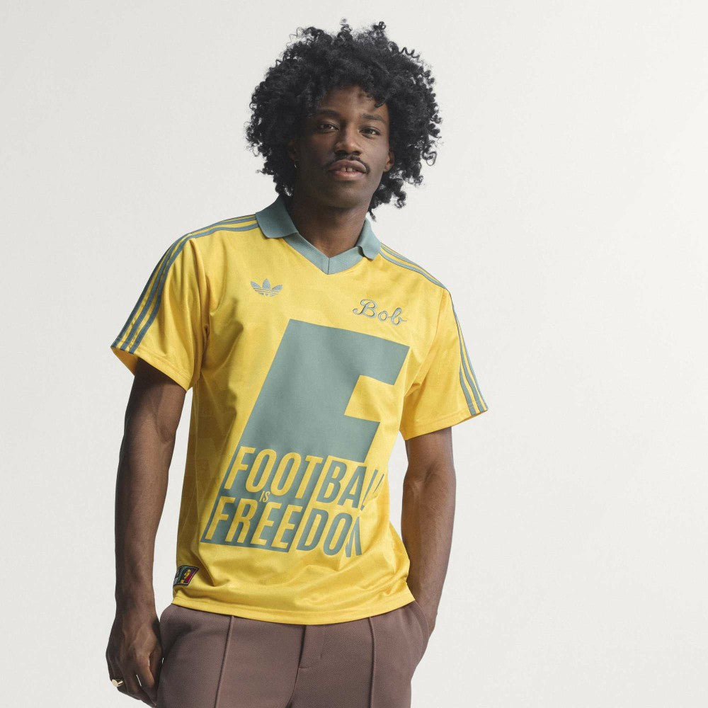 Jamaica National Team x Bob Marley Originals Fashion Jersey - Yellow | Adidas shop