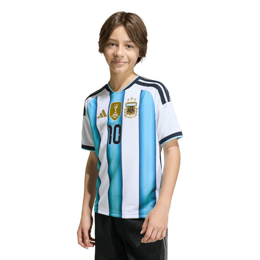 Lionel Messi Argentina National Team Youth FIFA x World Cup 2026 Home Replica Jersey - White | Adidas outlet