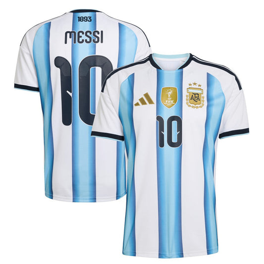 Lionel Messi Argentina National Team FIFA x World Cup 2026 Home Replica Jersey - White | Adidas on sale