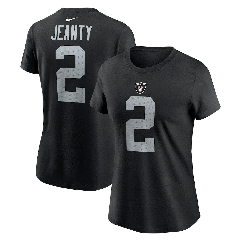 Ashton Jeanty Las Vegas Raiders Women's Name & Number T-Shirt - Black | Nike cheap