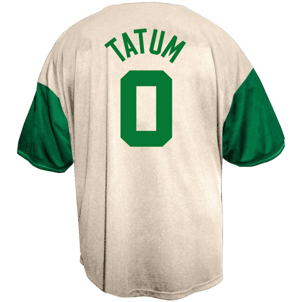 Jayson Tatum Boston Celtics Baseball Jersey - Cream | Fanatics cheap
