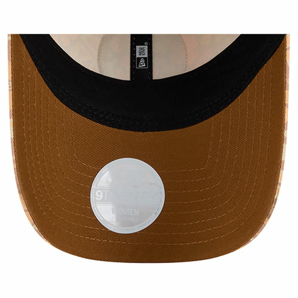 Pittsburgh Steelers New Era Women's Floral 9TWENTY Adjustable Hat - Tan outlet