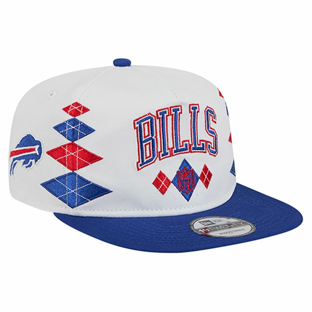Buffalo Bills New Era Argyle 19TWENTY Adjustable Hat - White discount