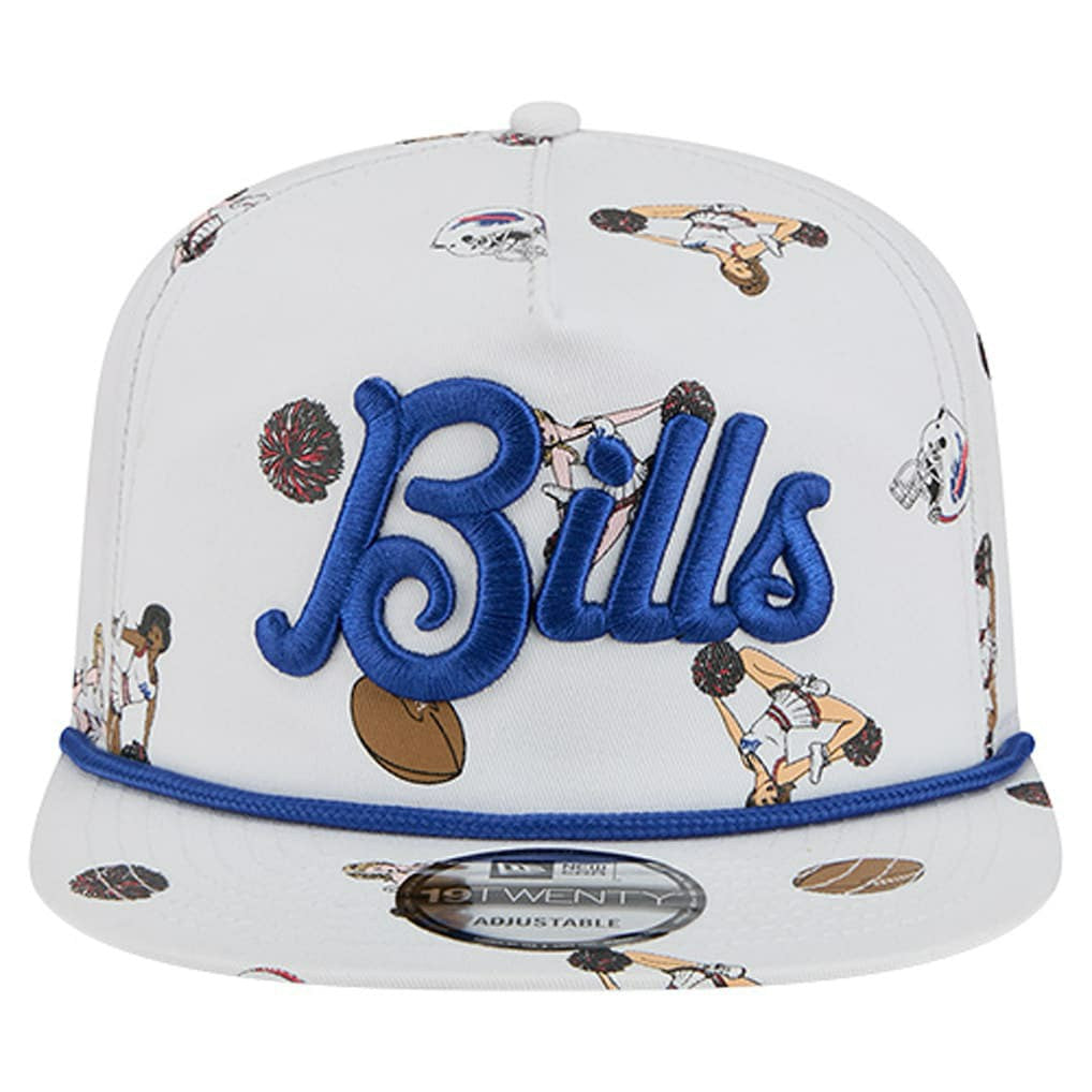 Buffalo Bills New Era Team Cheer 19TWENTY Snapback Hat - White cheap