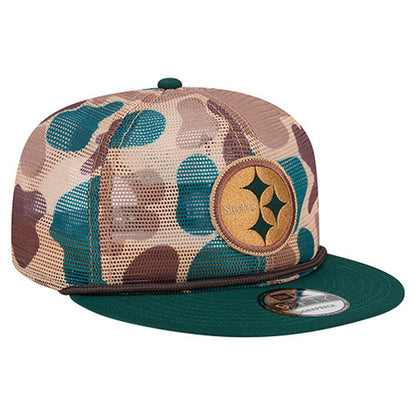 Pittsburgh Steelers New Era Duck Camo 9FIFTY Snapback Hat - Camo outlet