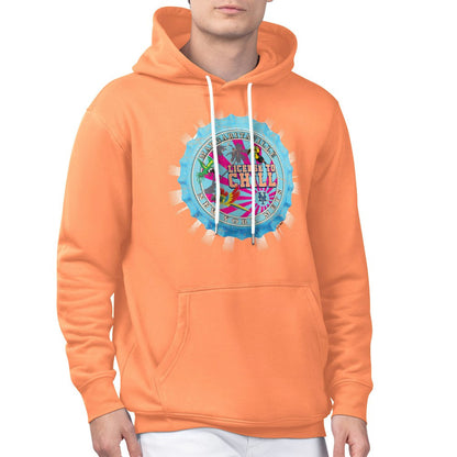 New York Mets Margaritaville Chill Bottle Cap Fleece Pullover Hoodie - Orange