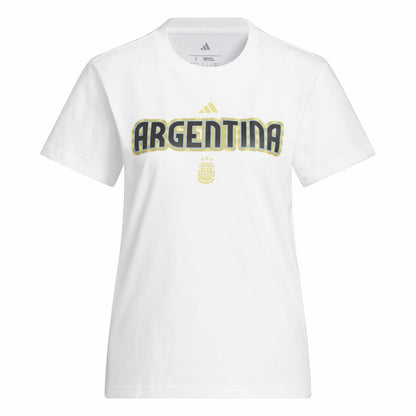 Argentina National Team Women's Jersey Hook T-Shirt - White | Adidas cheap
