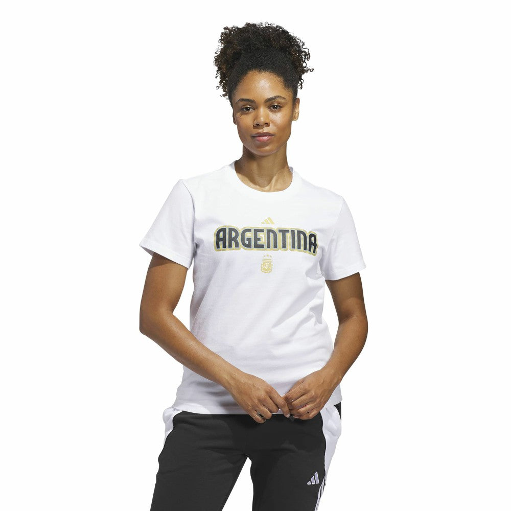 Argentina National Team Women's Jersey Hook T-Shirt - White | Adidas cheap