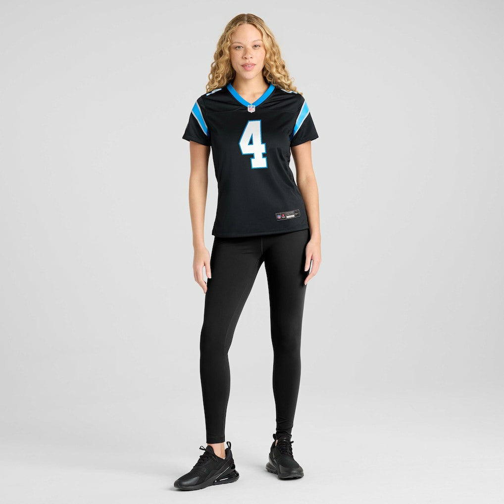 Tetairoa McMillan Carolina Panthers Women's Team Game Jersey - Black | Nike outlet