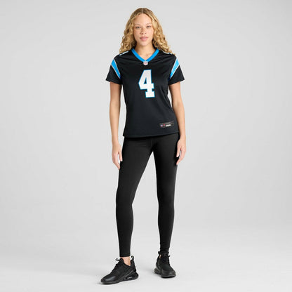Tetairoa McMillan Carolina Panthers Women's Team Game Jersey - Black | Nike outlet