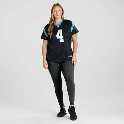 Tetairoa McMillan Carolina Panthers Women's Team Game Jersey - Black | Nike outlet