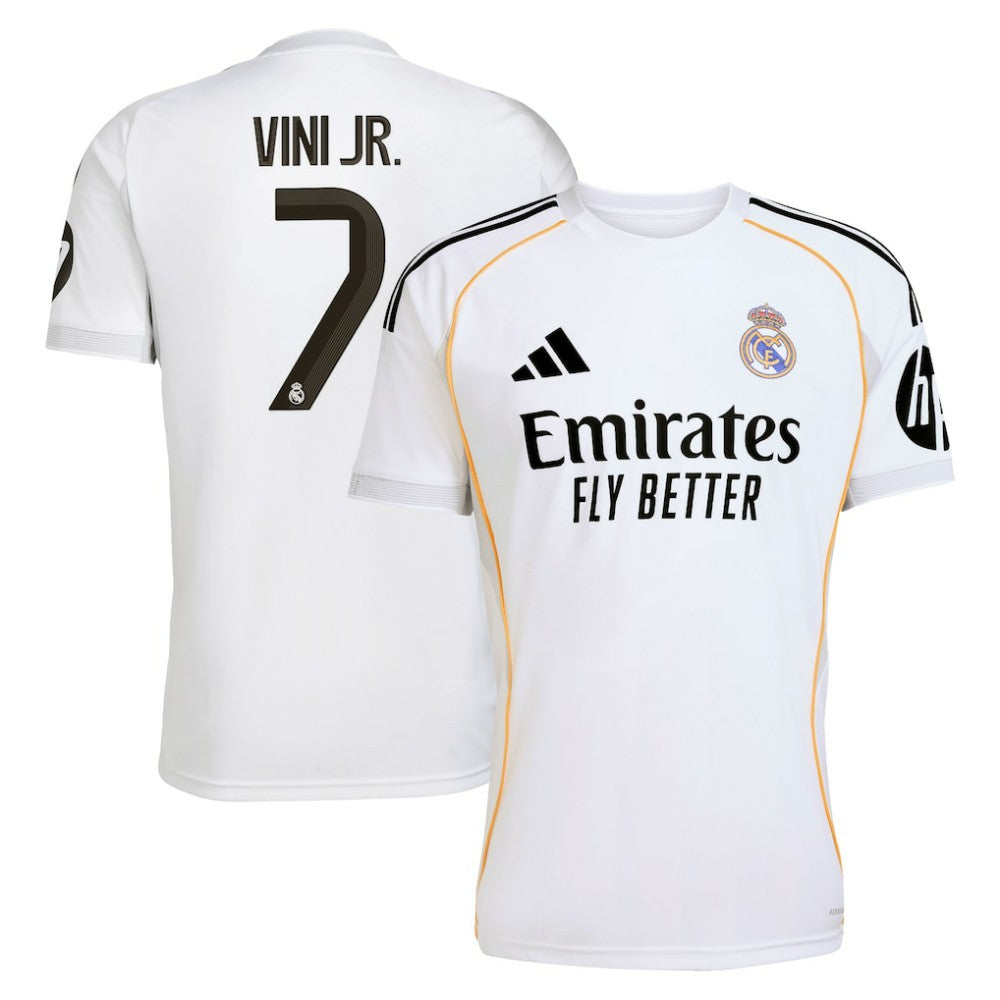 Vini Jr. Real Madrid 2025/26 Home Replica Jersey - White | Adidas online