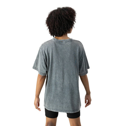 Cleveland Browns Gameday Couture Women's Peak Performance Oversized Snow Wash T-Shirt - Gray sale