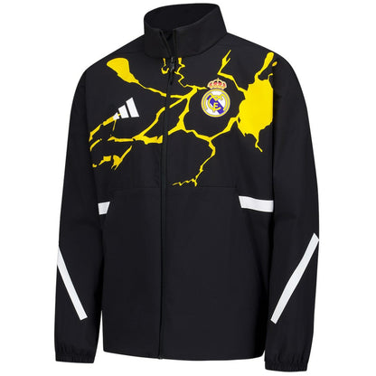 Real Madrid x Marvel Youth Anthem Full-Zip Jacket - Black | Adidas for sale