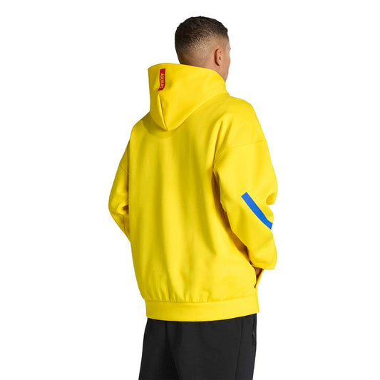Club America 2025/26 Club Anthem Full-Zip Hooded Jacket - Yellow | Adidas on sale