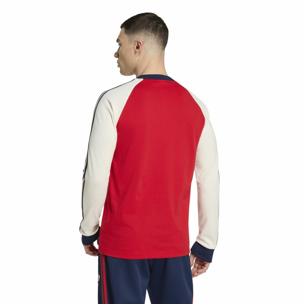 Arsenal Originals Culturewear Originals Long Sleeve T-Shirt - Red | Adidas shop