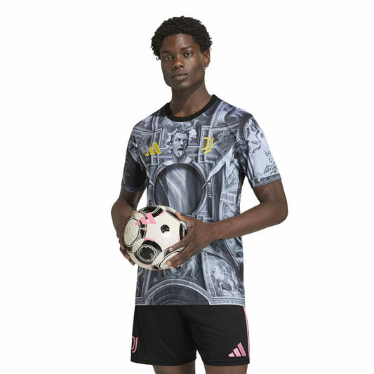 Juventus 2025/26 Pre-Match Training Jersey - Black | Adidas sale