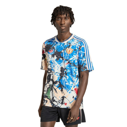 Manchester United X Stone Roses Replica Jersey - Blue | Adidas online