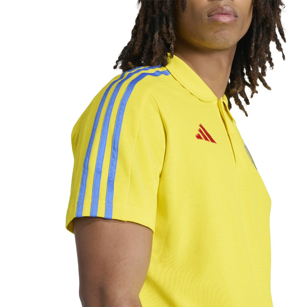 Club America 2025/26 DNA Alphaskin Polo - Yellow | Adidas shop