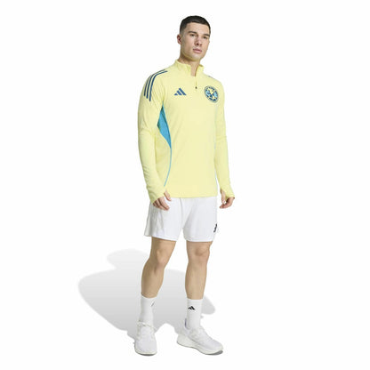Club America Tiro 2025/26 AEROREADY Raglan Full-Zip Training Top - Yellow | Adidas for sale