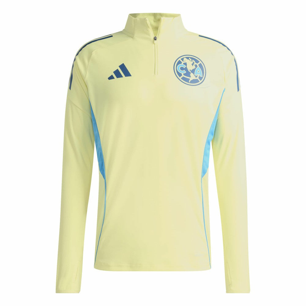 Club America Tiro 2025/26 AEROREADY Raglan Full-Zip Training Top - Yellow | Adidas for sale