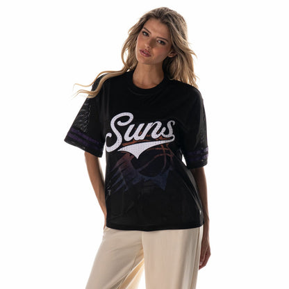 Phoenix Suns The Wild Collective Unisex 2025/26 City Edition Boxy Mesh Jersey T-Shirt - Black discount