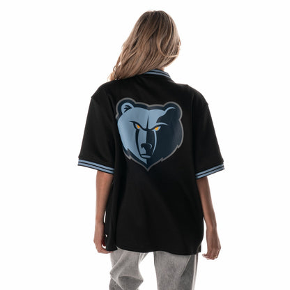 Memphis Grizzlies The Wild Collective Unisex Mesh Full-Zip T-Shirt - Black for sale