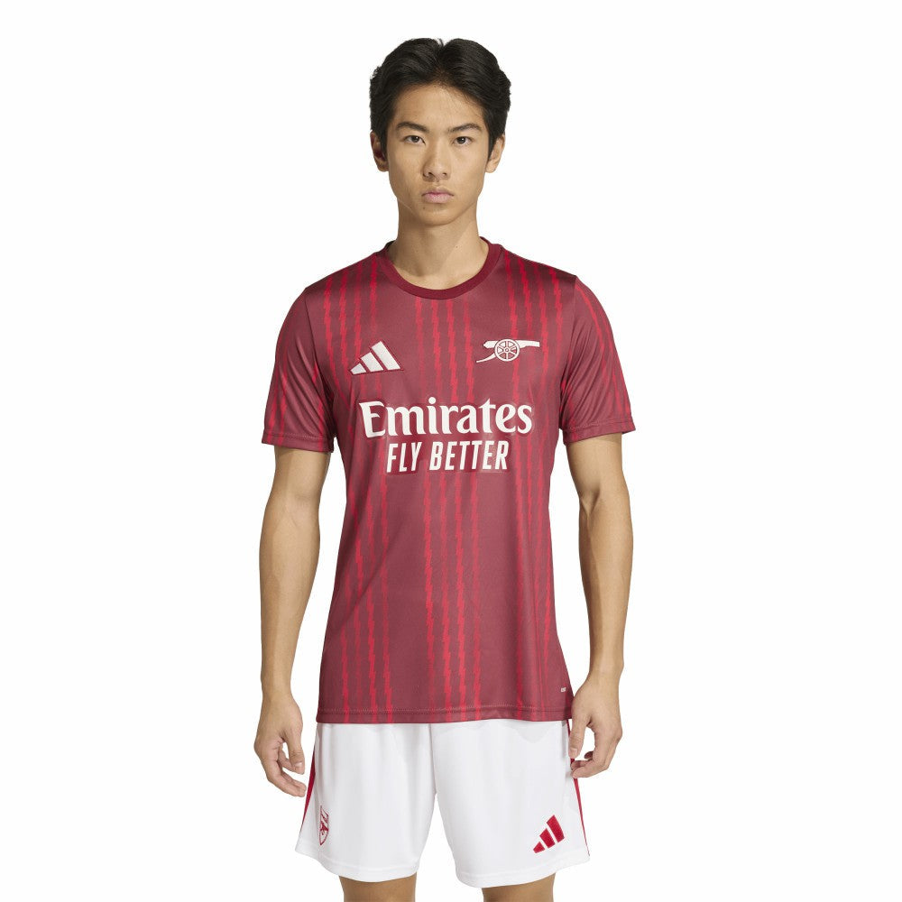 Arsenal 2025/26 Pre-Match Training Jersey - Red | Adidas sale