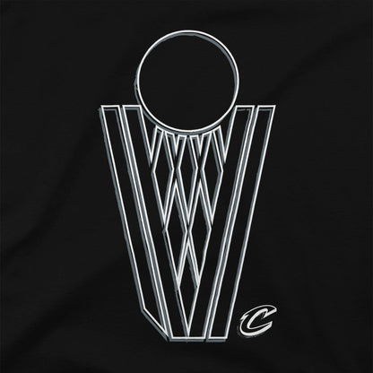 Cleveland Cavaliers Stadium Essentials Mono Element T-Shirt sale - Black online