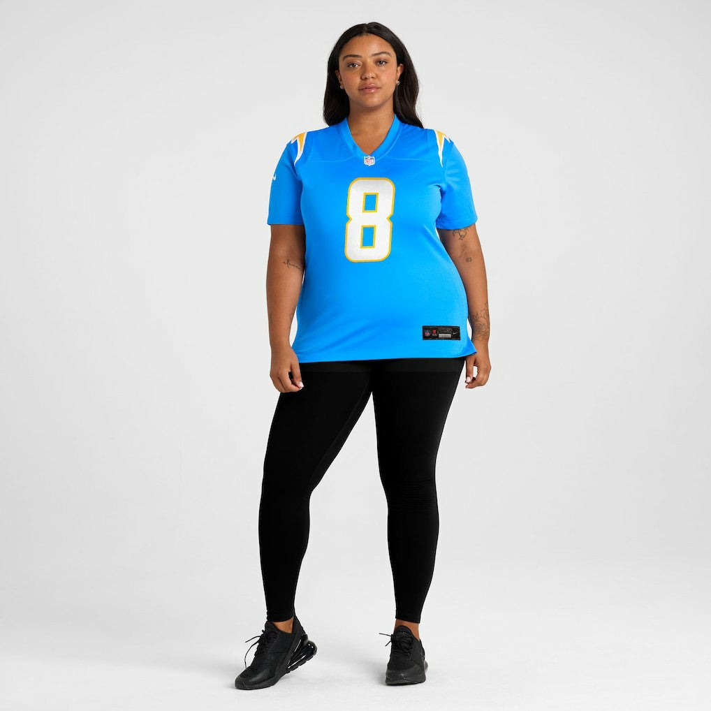 Omarion Hampton Los Angeles Chargers Women's Team Game Jersey - Powder Blue | Nike online