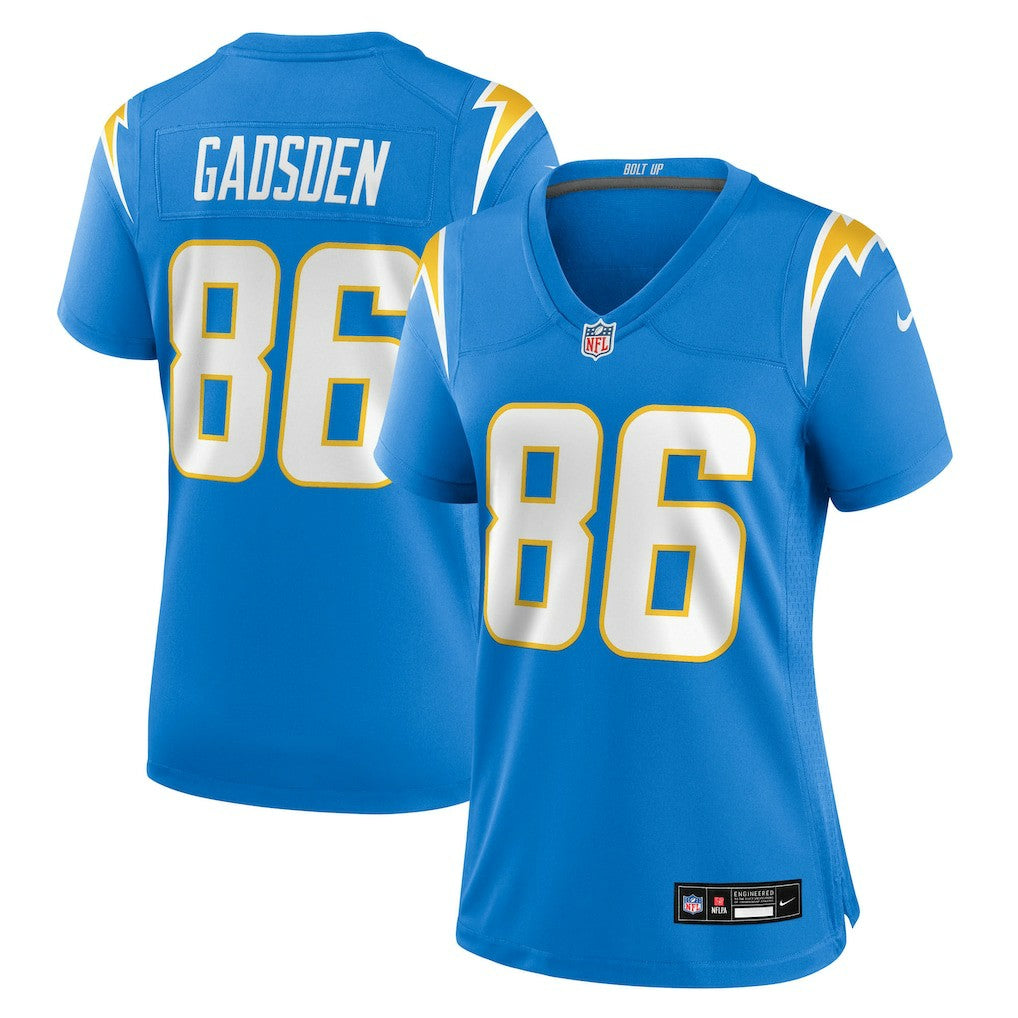 Oronde Gadsden Los Angeles Chargers Women's Team Game Jersey - Powder Blue | Nike on sale