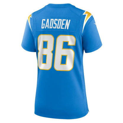 Oronde Gadsden Los Angeles Chargers Women's Team Game Jersey - Powder Blue | Nike on sale