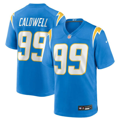 Jamaree Caldwell Los Angeles Chargers Team Game Jersey - Powder Blue | Nike outlet