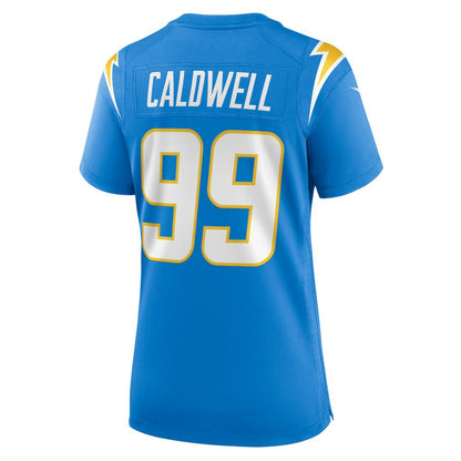 Jamaree Caldwell Los Angeles Chargers Women's Team Game Jersey - Powder Blue | Nike outlet