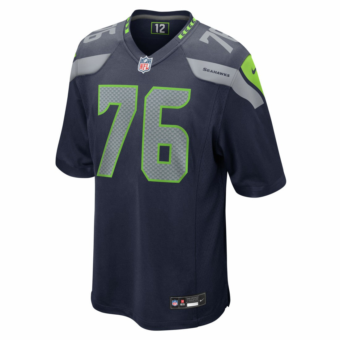 Grey Zabel Seattle Seahawks Team Game Jersey - College Navy | Nike on sale