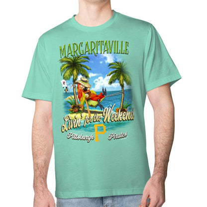Pittsburgh Pirates Margaritaville Livin' for the Weekend T-Shirt - Mint