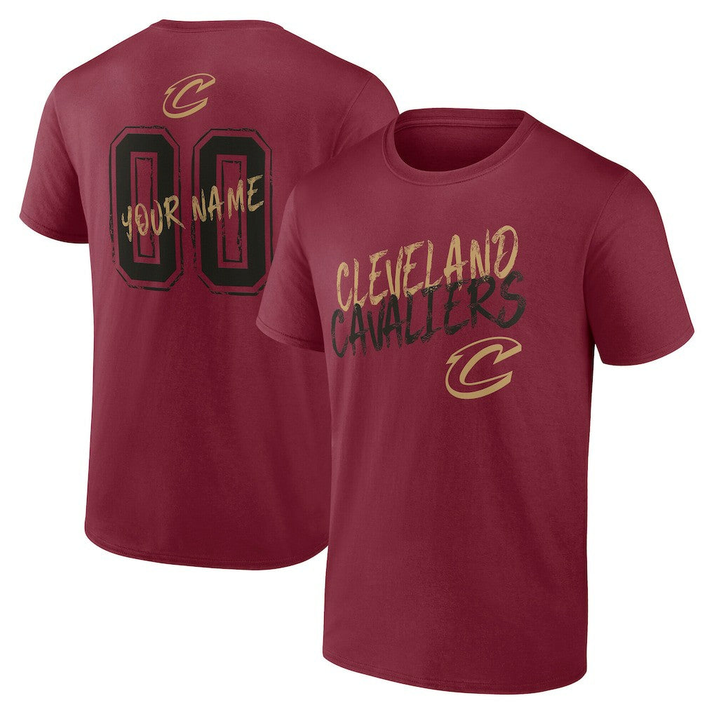 Cleveland Cavaliers Hustle Custom T-Shirt sale - Wine cheap