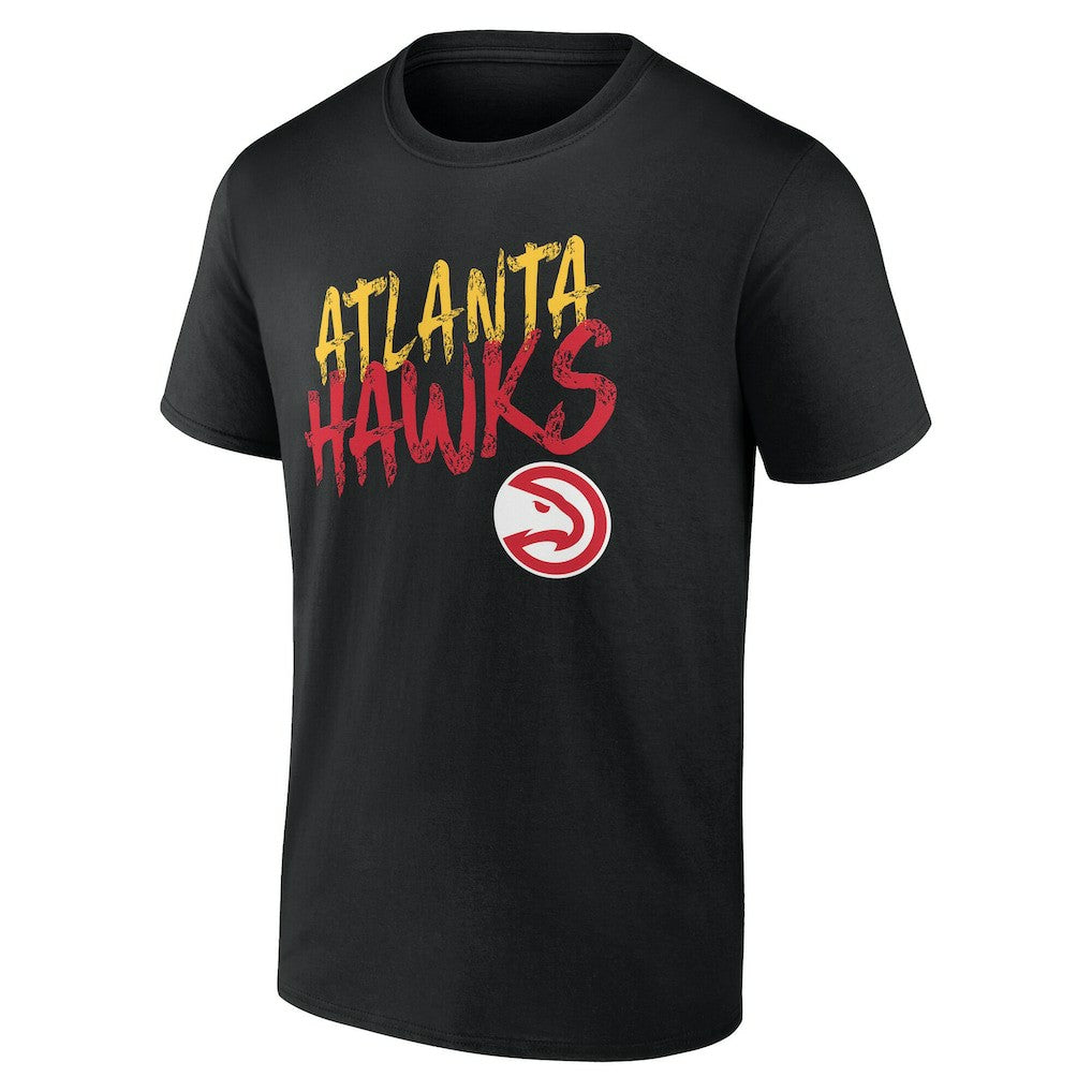Atlanta Hawks Hustle Custom T-Shirt - Black shop