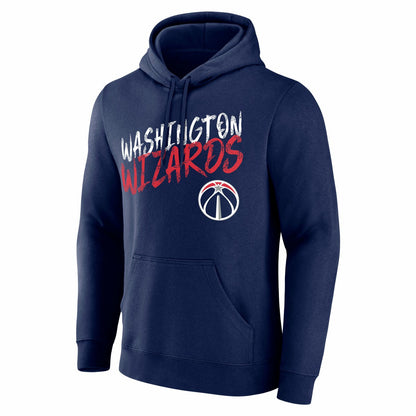Washington Wizards Hustle Custom Pullover Hoodie - Navy shop
