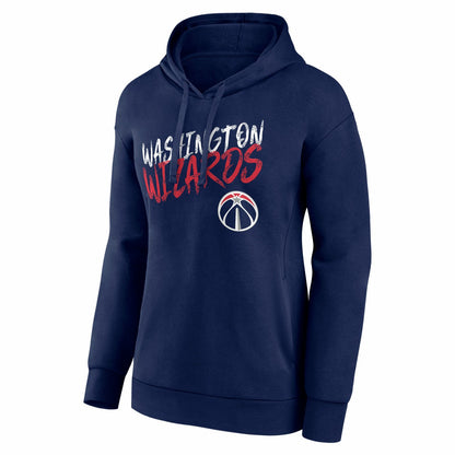 Washington Wizards Women's Hustle Custom Pullover Hoodie - Navy on sale