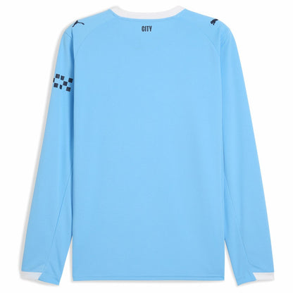 Manchester City 2025/26 Home Replica Long Sleeve Jersey - Sky Blue | Puma on sale