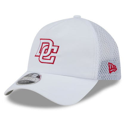 Washington Nationals 2026 Batting Practice Apex 9FORTY Adjustable Trucker Hat - White | New Era