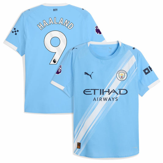 Erling Haaland Manchester City 2025/26 Home Player Jersey - Sky Blue | Puma outlet