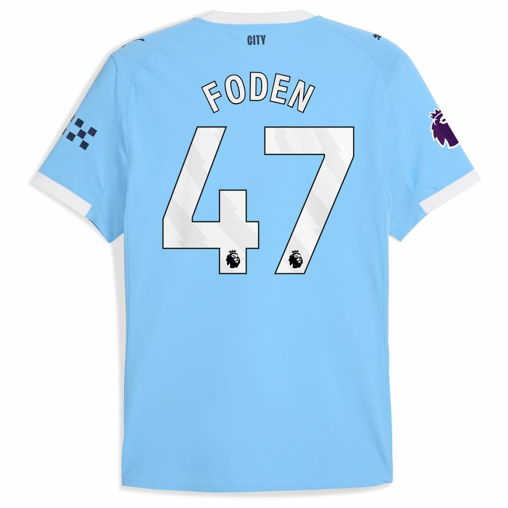 Phil Foden Manchester City 2025/26 Home Player Jersey - Sky Blue | Puma shop